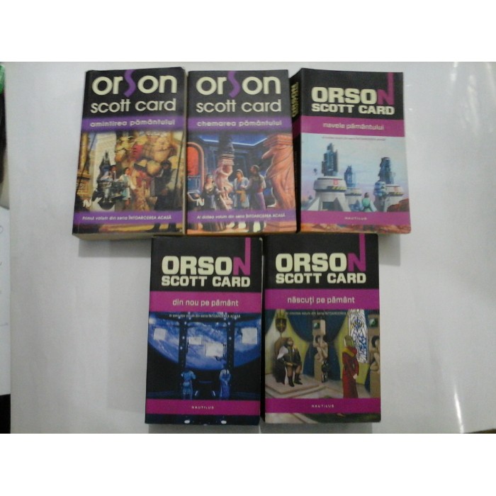Seria INTOARCEREA ACASA (5 volume) - ORSON SCOTT CARD Seria INTOARCEREA ACASA (5 volume) - ORSON SCOTT CARD